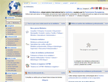 Tablet Screenshot of fr.wikimediation.org